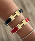 H Gold Clasp Bracelet