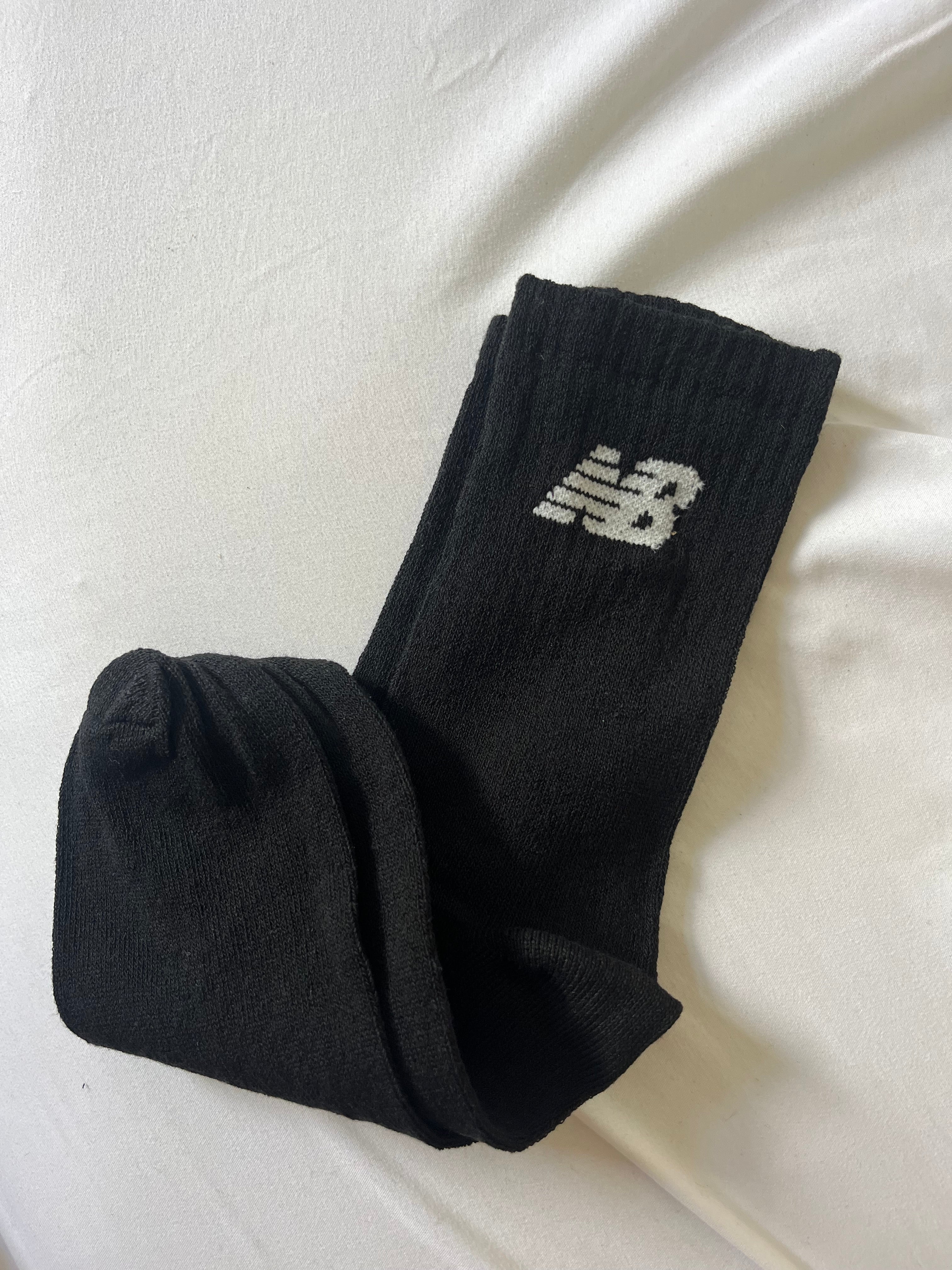 Unisex Black New Balance Socks