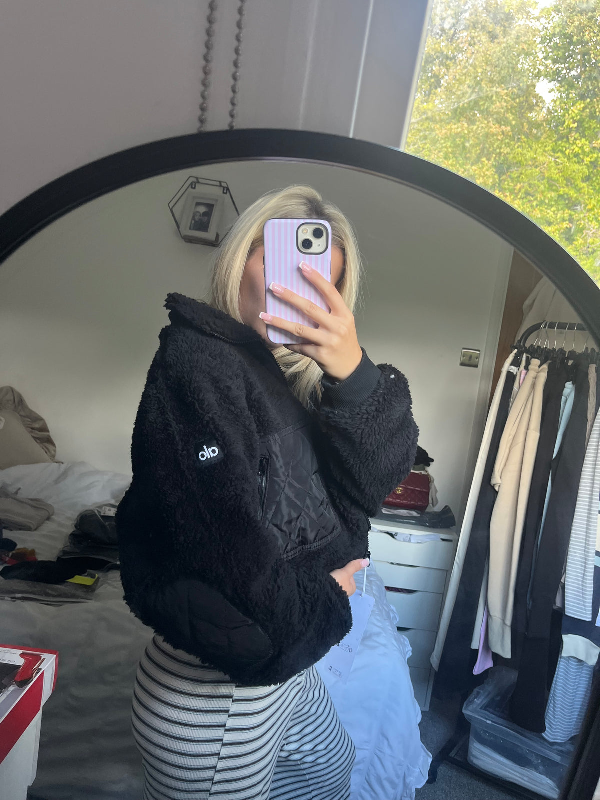 Black Alo Teddy jacket