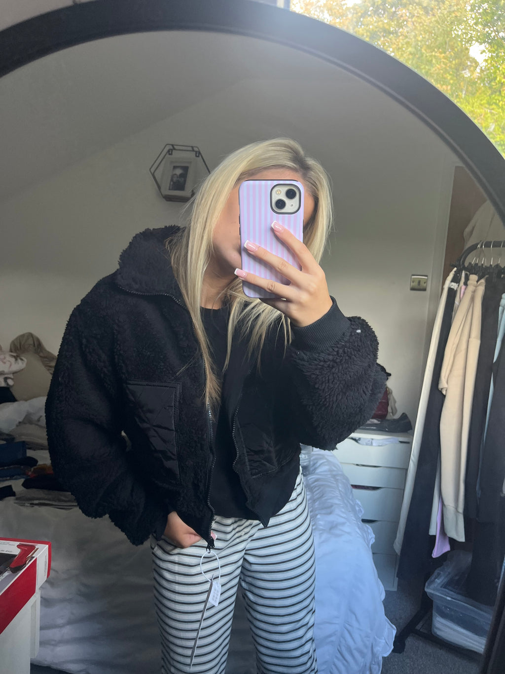 Black Alo Teddy jacket