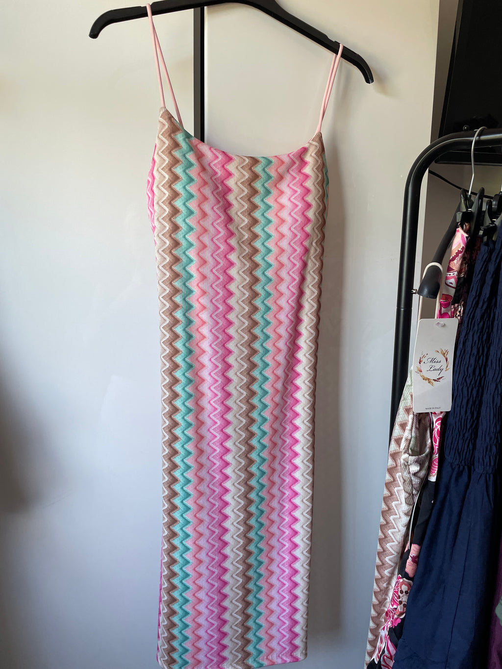 Zig Zag Mini Dresses One Size 6-16